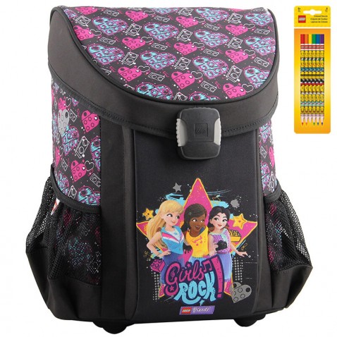 Školní aktovka LEGO Friends Girls Rock Easy