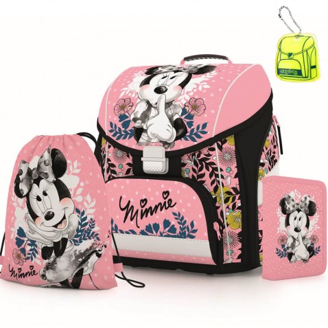 Školní aktovka Premium Minnie Mouse SET