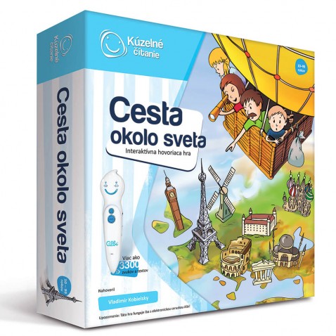 Albi Kúzelné čítanie Hra Cesta okolo sveta