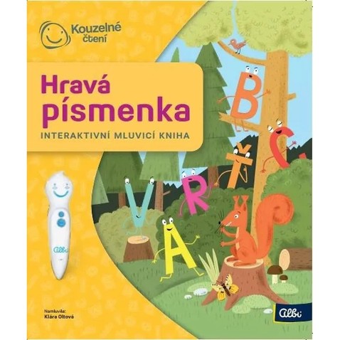 Kouzelné čtení - Kniha - Hravá písmenka