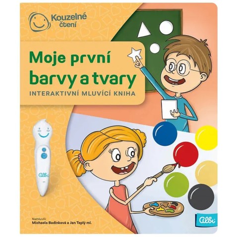 Kouzelné čtení - Kniha - Moje první barvy a tvary