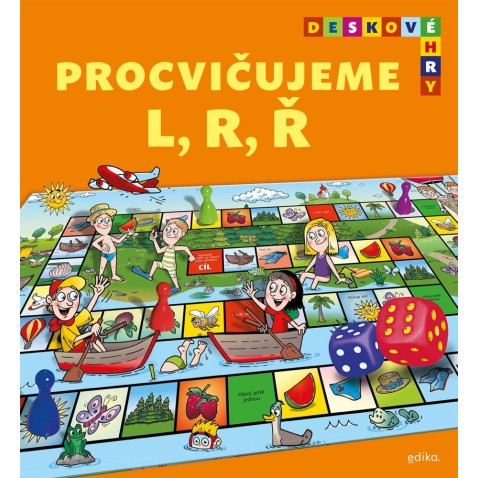 Deskové hry. Procvičujeme L, R, Ř