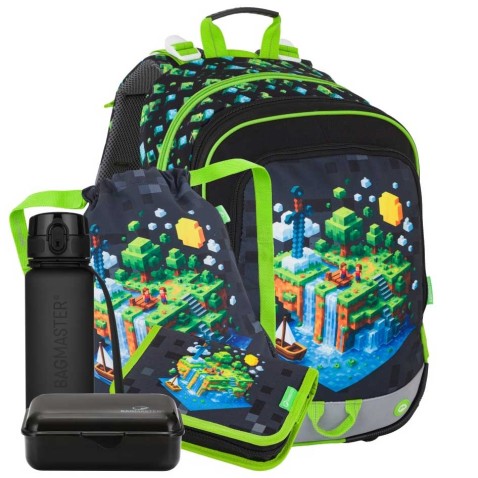 Školní batoh Bagmaster ALFA 26 B velký set