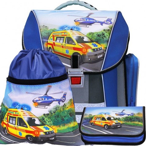 Školní batoh Emipo Záchranáři 3dílný set