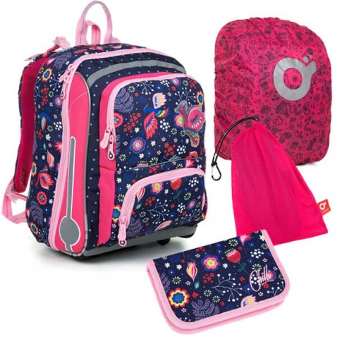 Školní aktovka Topgal BEBE 19001 G SET LARGE