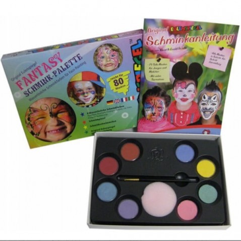 Make-up paleta s instrukcemi Fantazie