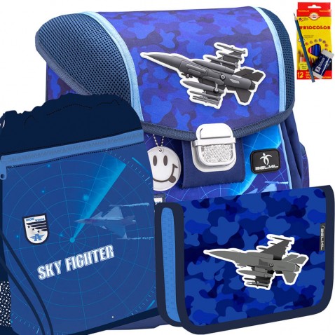 Školní batoh BELMIL 403-13 Sky Fighters - SET