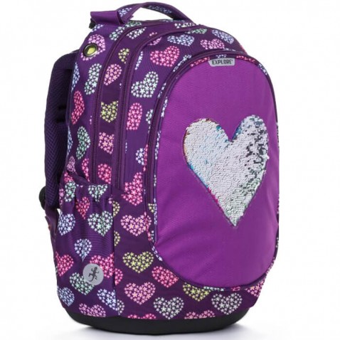 Školní batoh EXPLORE Heart