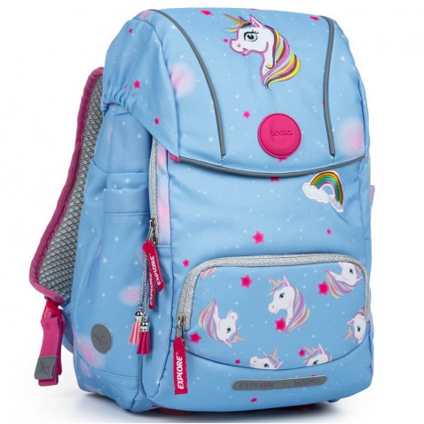 Školní batoh EXPLORE Yoola Unicorn 2 v 1