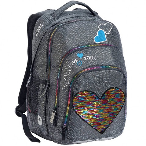Školní batoh EXPLORE BAR Heart 2 v 1