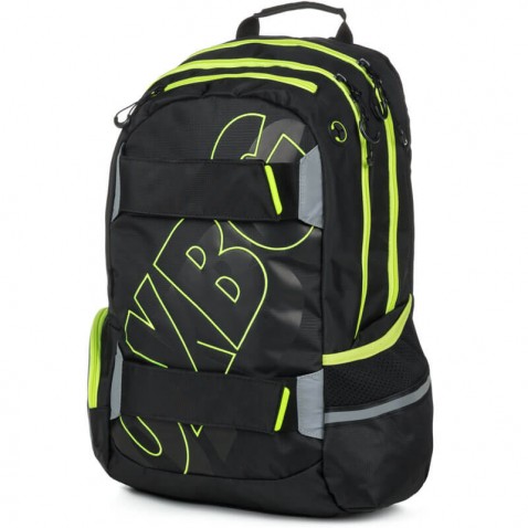 Studentský batoh OXY Sport BLACK LINE green