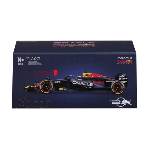 Bburago - RACE Formule F1 Oracle Red Bull Racing RB20 (2024), #1 Verstappen, 1:43