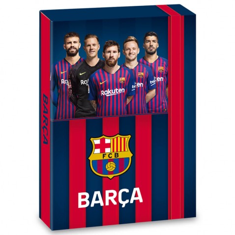Box na sešity FC Barcelona hráči A4