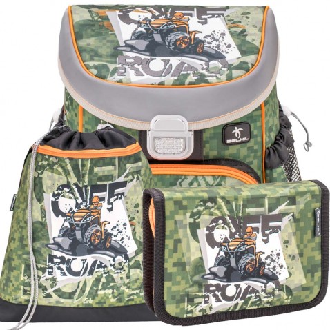 Školní batoh Belmil MiniFit 405-33 Extreme off Road SET