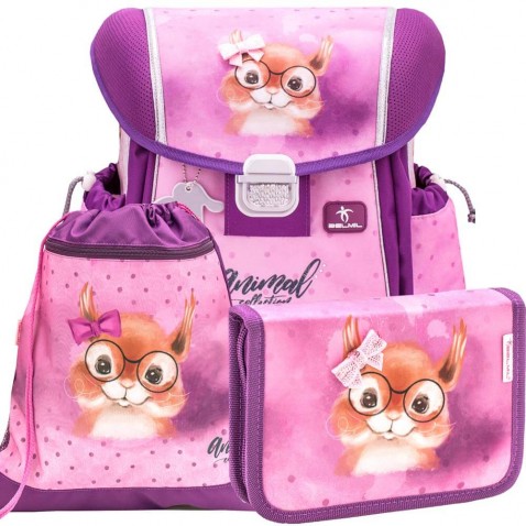 Školní batoh BELMIL 403-13 Sweet Squirrel - SET