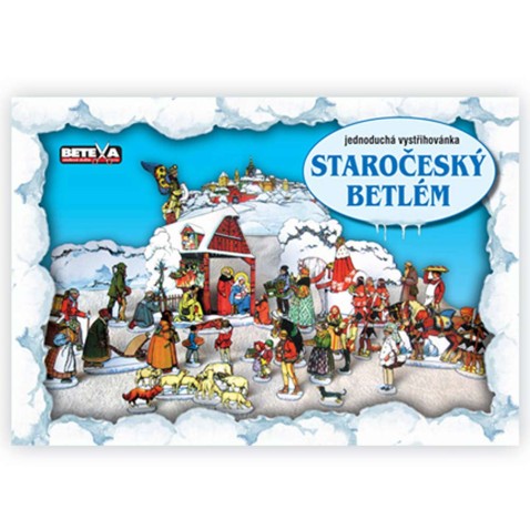 Vystřihovánky Staročeský betlém