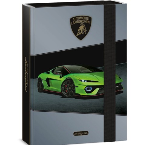 Box na sešity A5 ArsUna Lamborghini 26 zelený