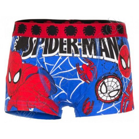 Boxerky Spiderman modré