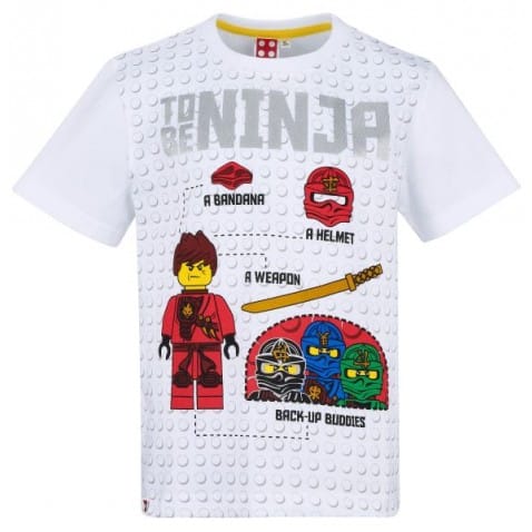 Tričko Lego Ninjago KR bílé