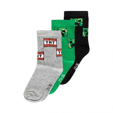 Ponožky Minecraft 3pack
