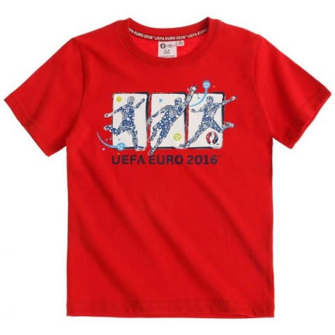 Tričko UEFA EURO 2016 červené