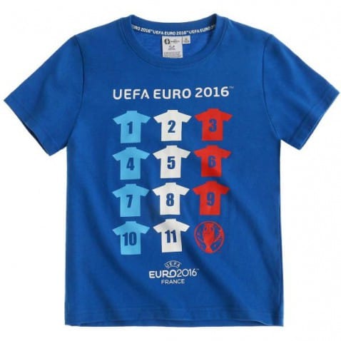 Tričko UEFA EURO 2016 modré