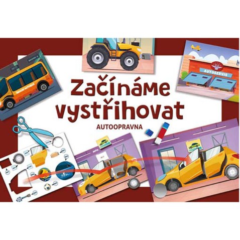 Začínáme vystřihovat - Autoopravna