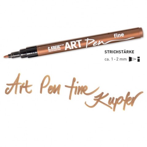 Fix KREUL ARTPen jemný 1 - 2 mm měděný