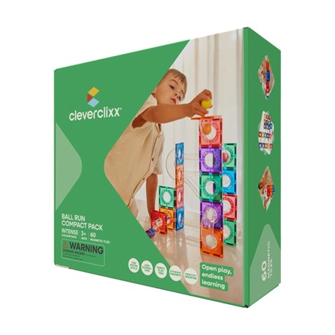 Cleverclixx – Kuličková dráha Compact Pack Intense – 60 ks
