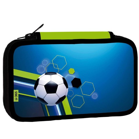 Školní penál třípatrový Stil Football