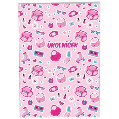 Úkolníček pro děti Pinky
