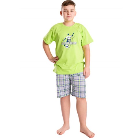 Chlapecké pyžamo krátké FOOTBALL STRIKER