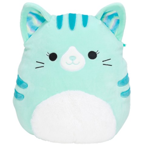 SQUISHMALLOWS Modrozelená kočka Corinna