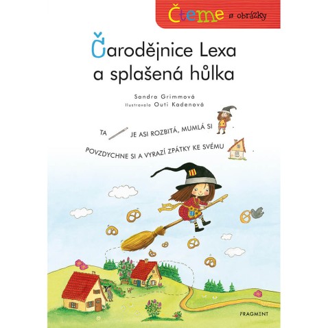 Čteme s obrázky – Čarodějnice Lexa a splašená hůlka