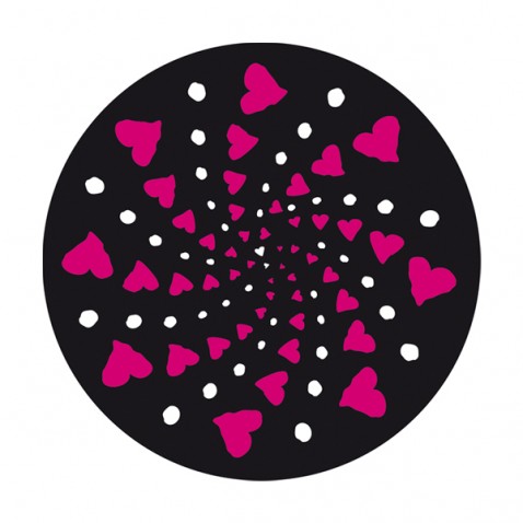 Sada samolepek Nikidom Roller Wheel Stickers Cuore
