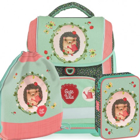 Školní aktovka Ars Una Cute and Wild - SET