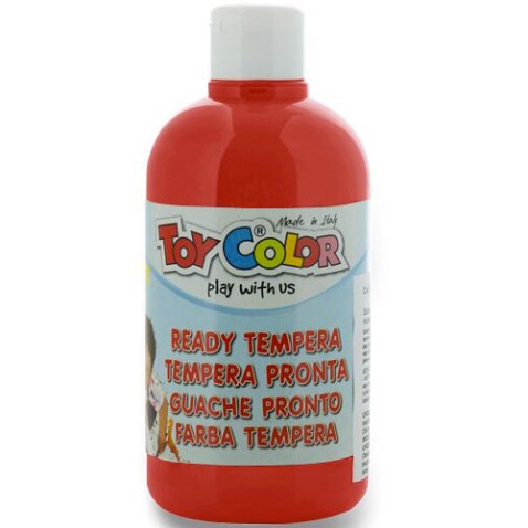 Temperová barva Ready Tempera červená 500ml