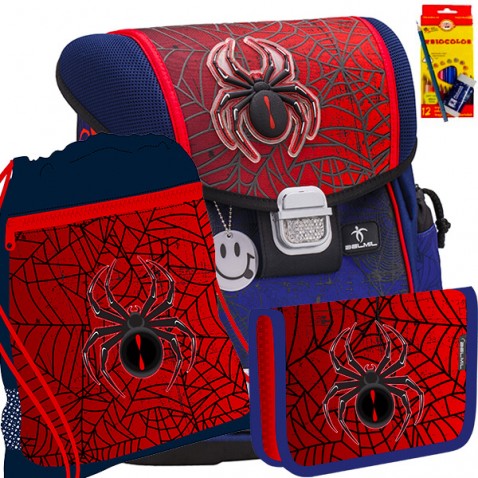 Školní batoh BELMIL 404-13 Spiders SET
