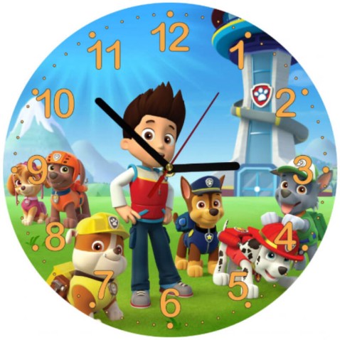 Dětské hodiny Tlapková Patrola