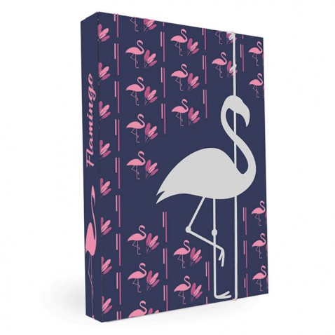 Desky na sešity A4 Romantic Nature Flamingo