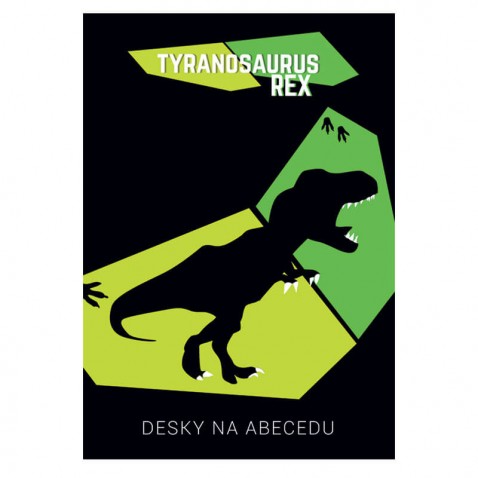 Desky na abecedu T-rex