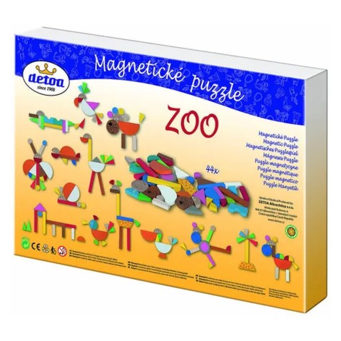 Magnetické puzzle - ZOO