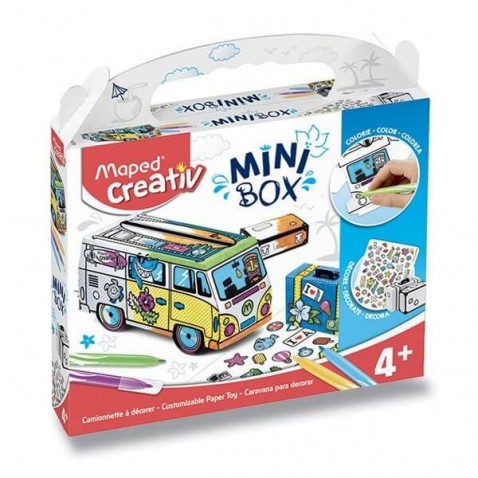 MiniBox Maped Creativ Papírový model - karavan