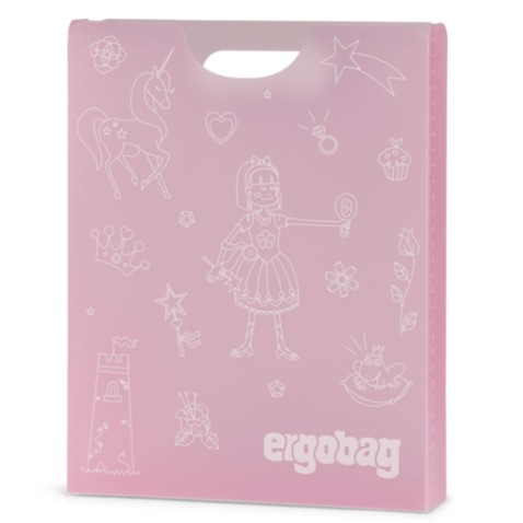 Desky na sešity A4 Ergobag Princess Pink