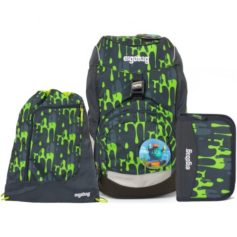 Školní batoh Ergobag prime Monster 2020 SET
