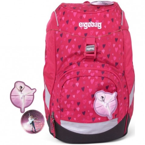 Školní batoh Ergobag prime Pink Hearts 2020