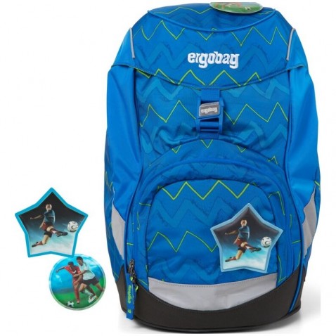 Školní batoh Ergobag prime Modrý Zig Zag 2020
