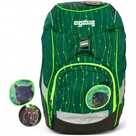 Školní batoh Ergobag prime Fluo zelený 2020