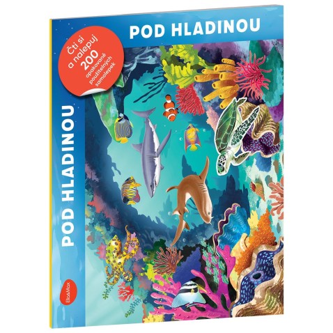 Čti a nalepuj - Pod hladinou - kniha se samolepkami