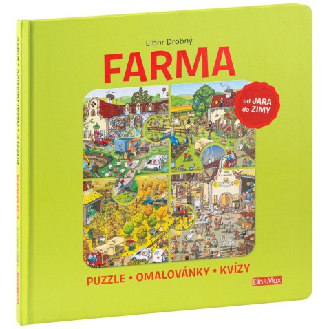 Farma - puzzle, omalovánky, kvízy